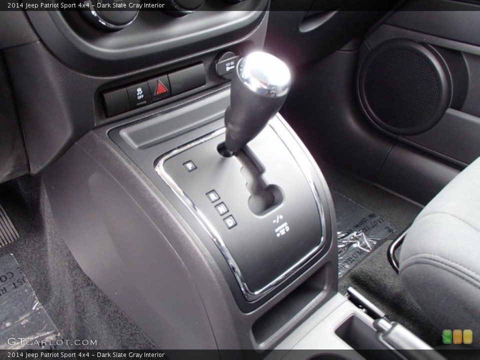 Dark Slate Gray Interior Transmission for the 2014 Jeep Patriot Sport 4x4 #78125830