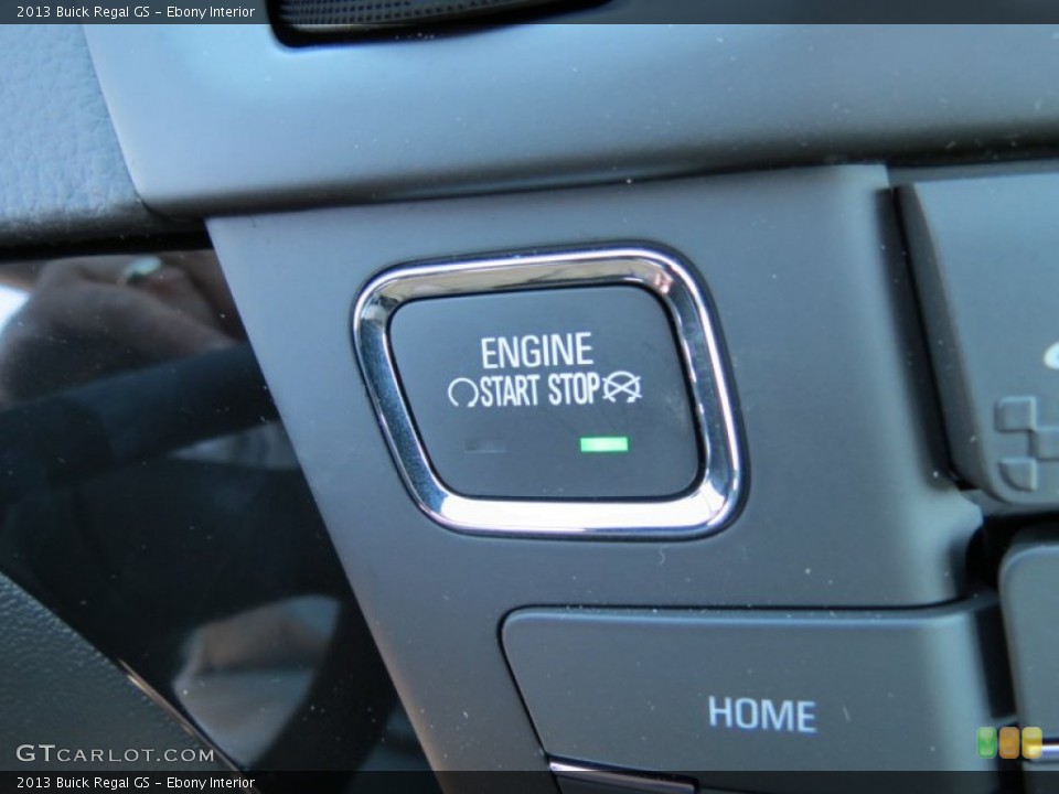 Ebony Interior Controls for the 2013 Buick Regal GS #78125865