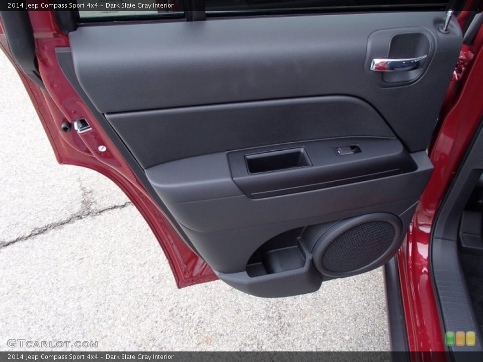 Dark Slate Gray Interior Door Panel for the 2014 Jeep Compass Sport 4x4 #78126270