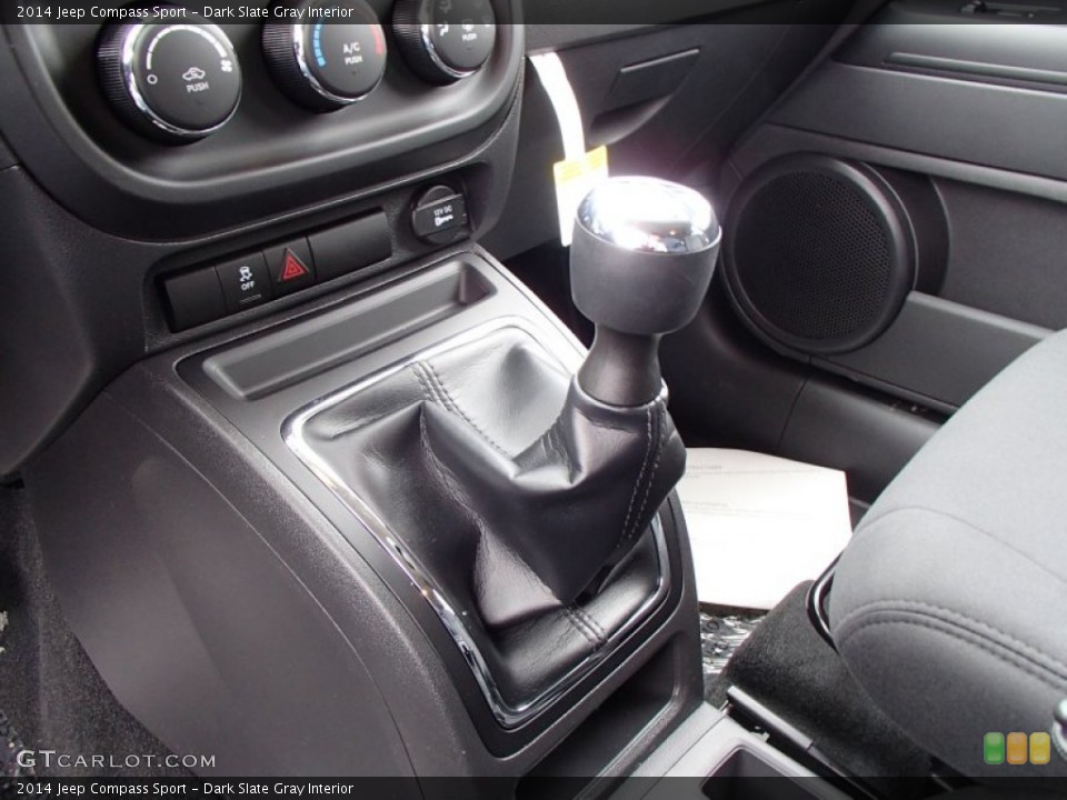 Dark Slate Gray Interior Transmission for the 2014 Jeep Compass Sport #78126707