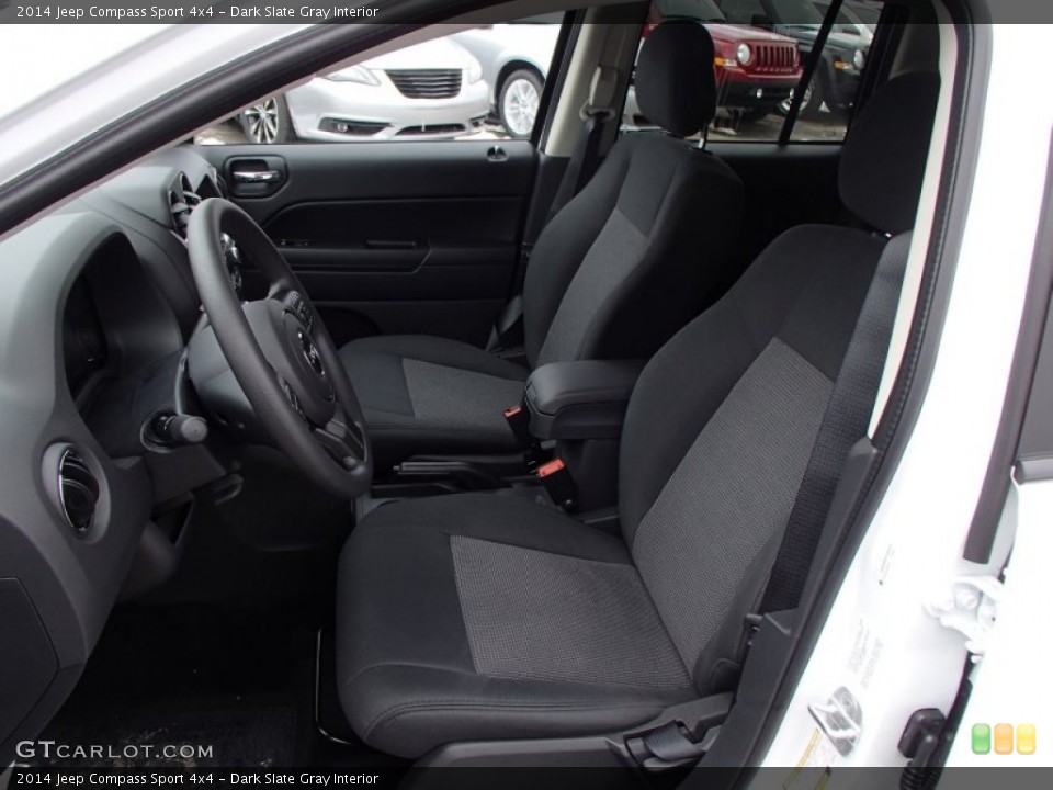 Dark Slate Gray Interior Photo for the 2014 Jeep Compass Sport 4x4 #78127041