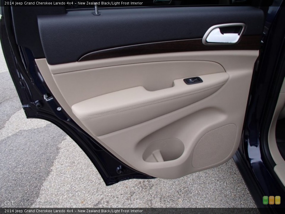 New Zealand Black/Light Frost Interior Door Panel for the 2014 Jeep Grand Cherokee Laredo 4x4 #78127665