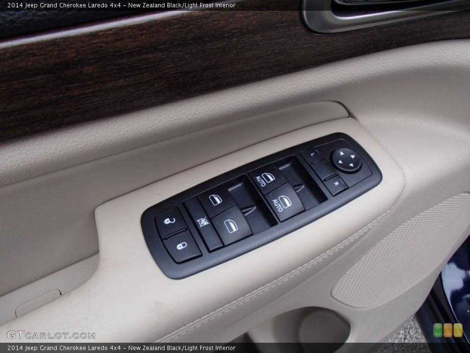New Zealand Black/Light Frost Interior Controls for the 2014 Jeep Grand Cherokee Laredo 4x4 #78127691