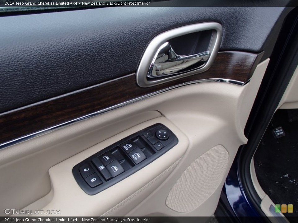 New Zealand Black/Light Frost Interior Controls for the 2014 Jeep Grand Cherokee Limited 4x4 #78128252