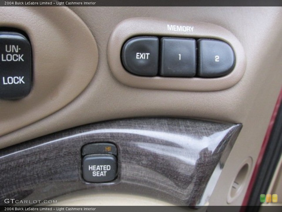 Light Cashmere Interior Controls for the 2004 Buick LeSabre Limited #78128364