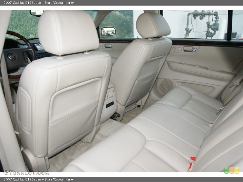 Shale/Cocoa Interior Rear Seat for the 2007 Cadillac DTS Sedan #78131955