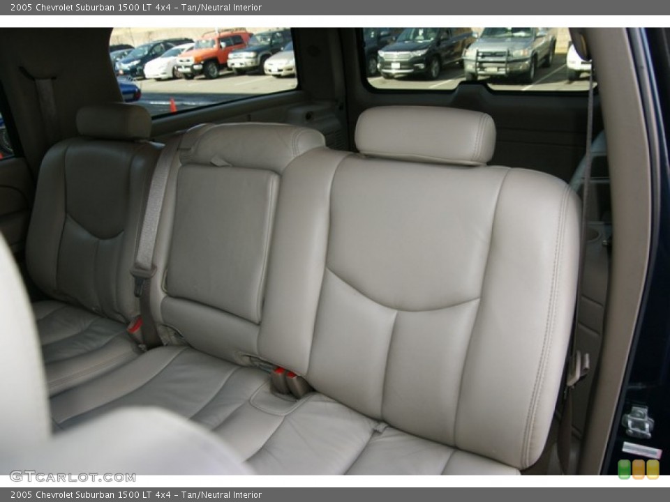 Tan/Neutral Interior Rear Seat for the 2005 Chevrolet Suburban 1500 LT 4x4 #78132648