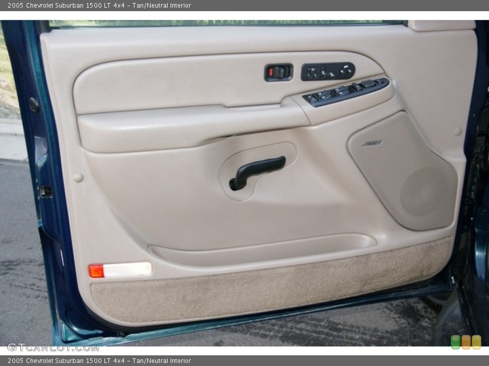 Tan/Neutral Interior Door Panel for the 2005 Chevrolet Suburban 1500 LT 4x4 #78132804