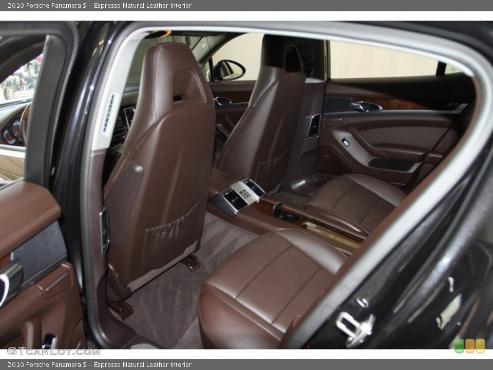 Espresso Natural Leather Interior Photo for the 2010 Porsche Panamera S #78133491