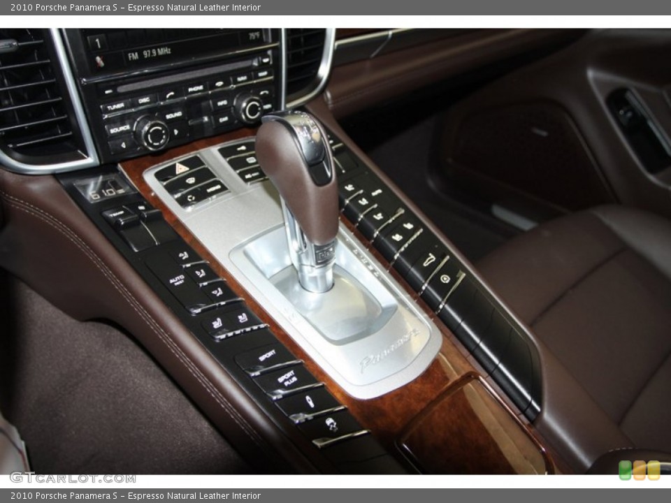 Espresso Natural Leather Interior Transmission for the 2010 Porsche Panamera S #78133737