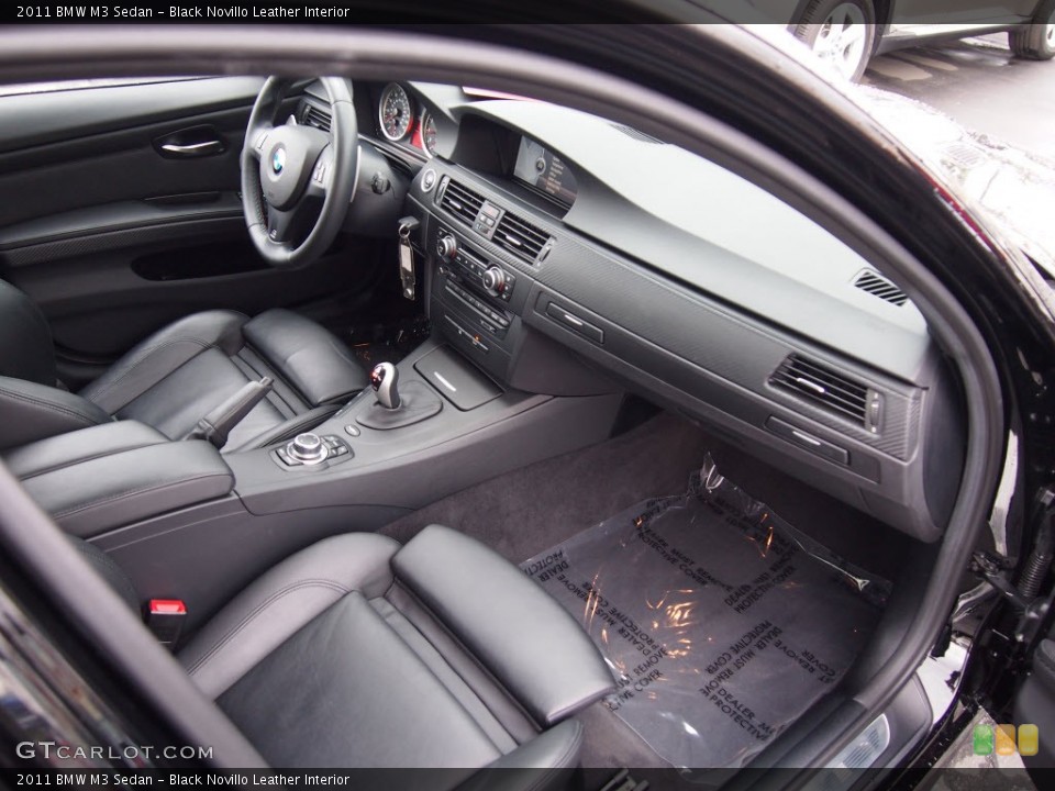 Black Novillo Leather Interior Photo for the 2011 BMW M3 Sedan #78134499