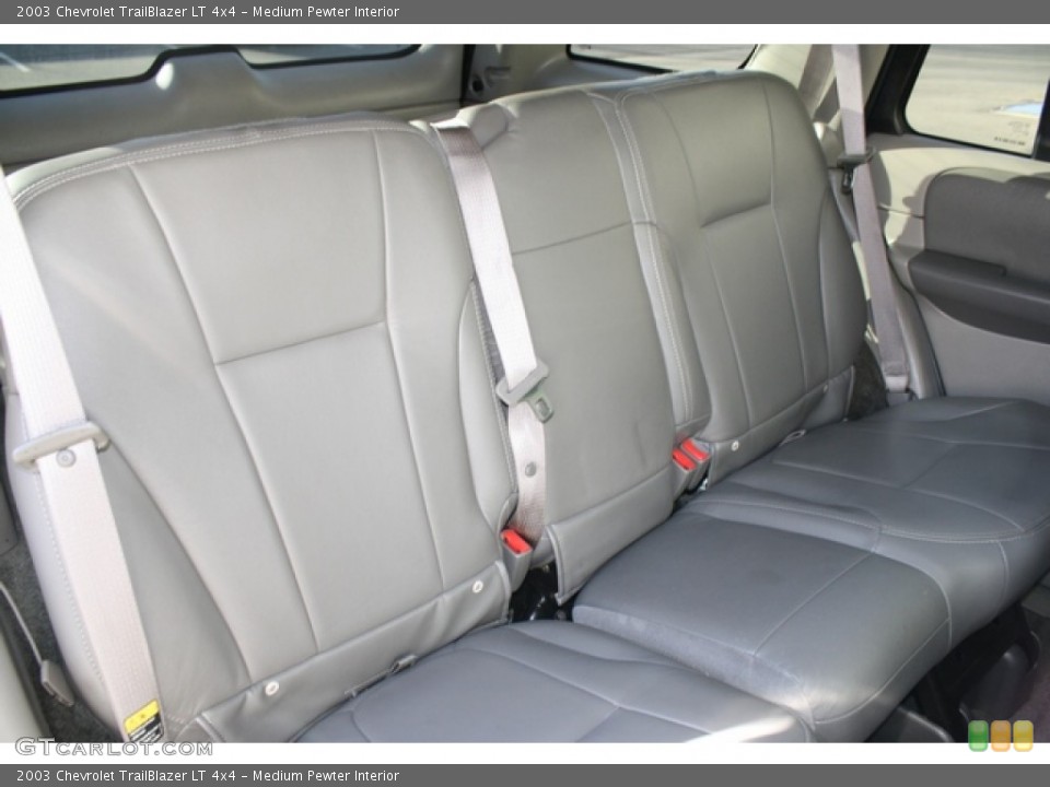 Medium Pewter Interior Rear Seat for the 2003 Chevrolet TrailBlazer LT 4x4 #78135423
