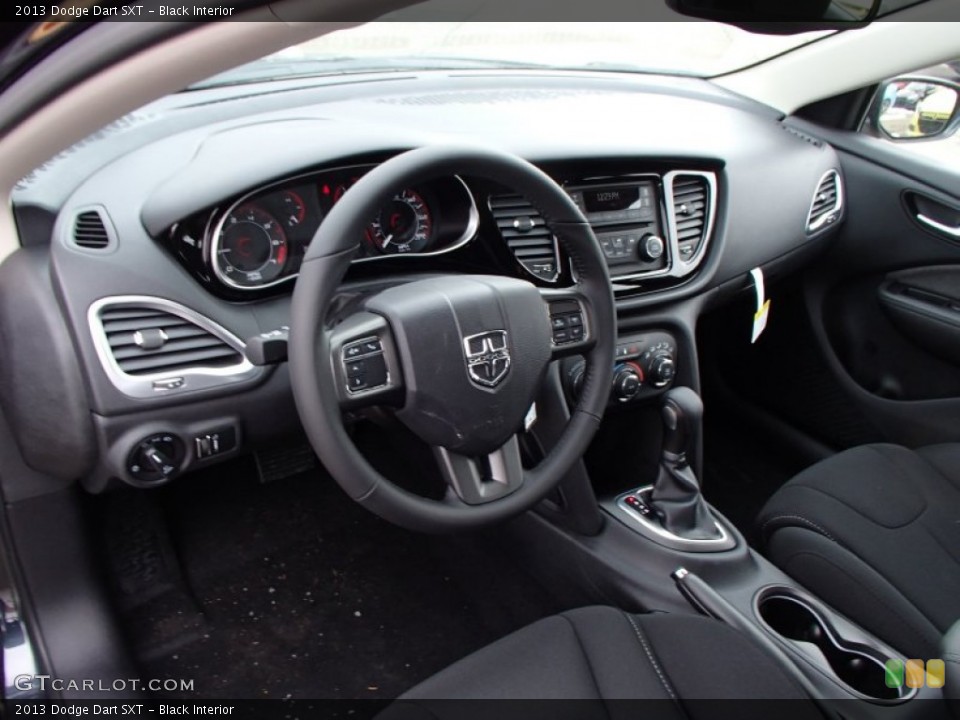 Black Interior Prime Interior for the 2013 Dodge Dart SXT #78135558