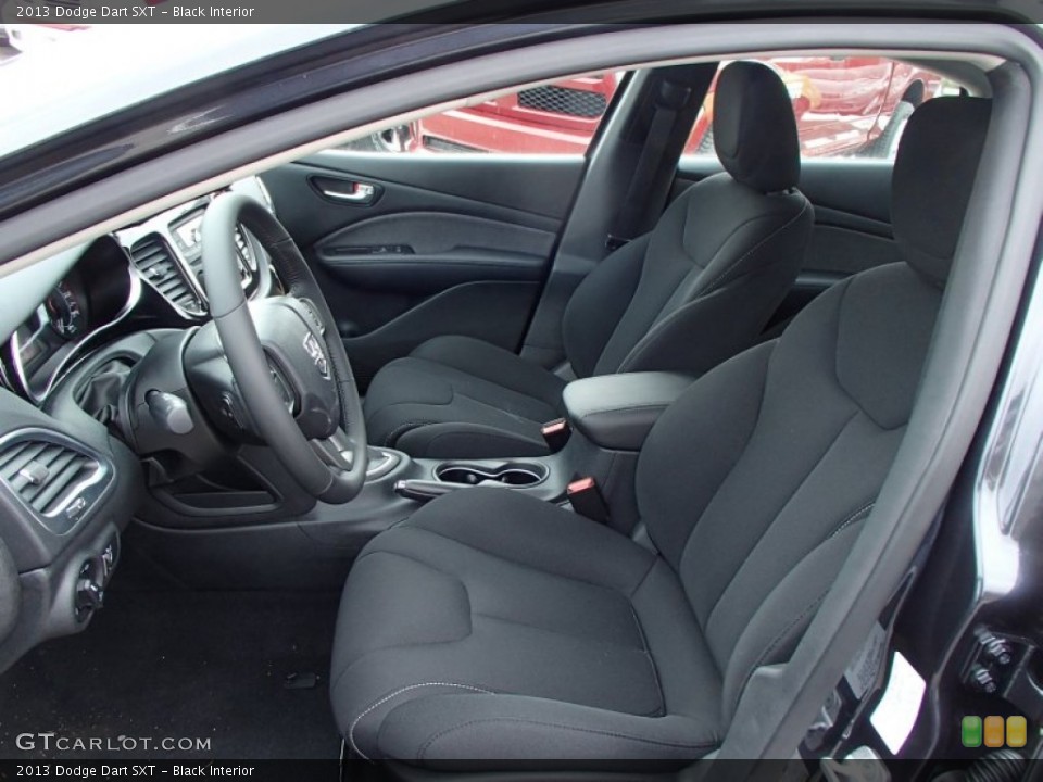 Black Interior Front Seat for the 2013 Dodge Dart SXT #78135579