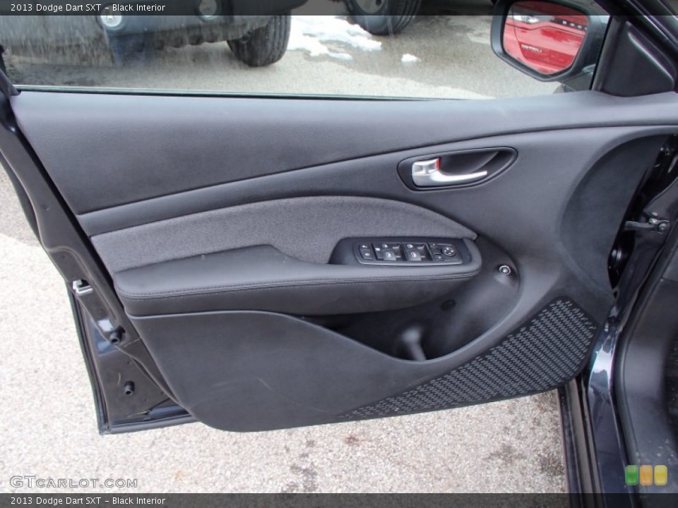 Black Interior Door Panel for the 2013 Dodge Dart SXT #78135609