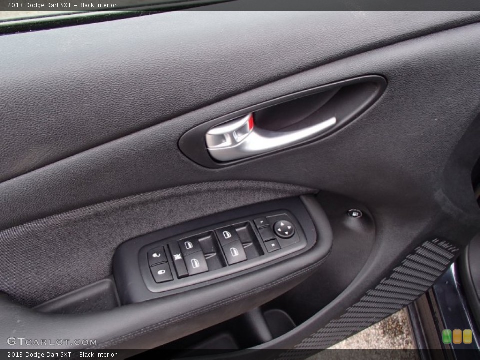 Black Interior Controls for the 2013 Dodge Dart SXT #78135683