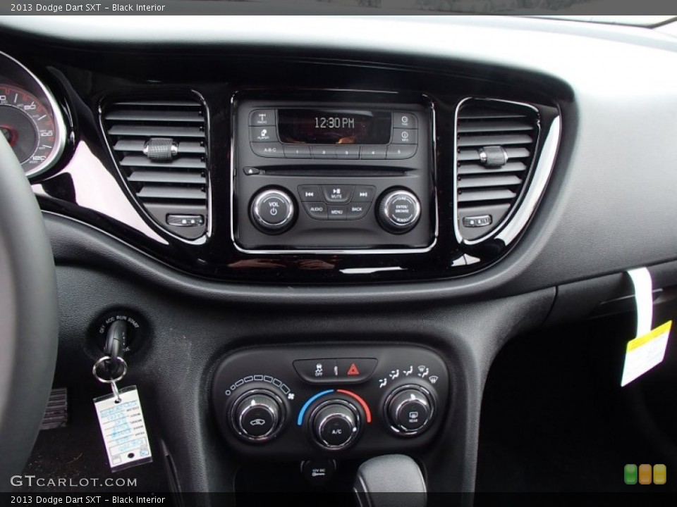 Black Interior Controls for the 2013 Dodge Dart SXT #78135702