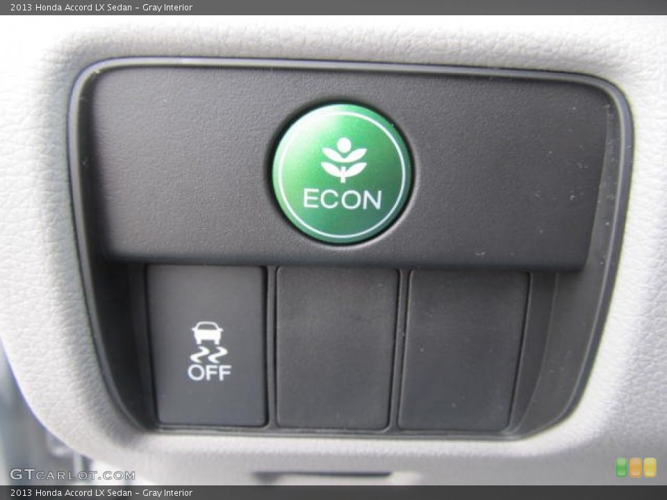 Gray Interior Controls for the 2013 Honda Accord LX Sedan #78137586