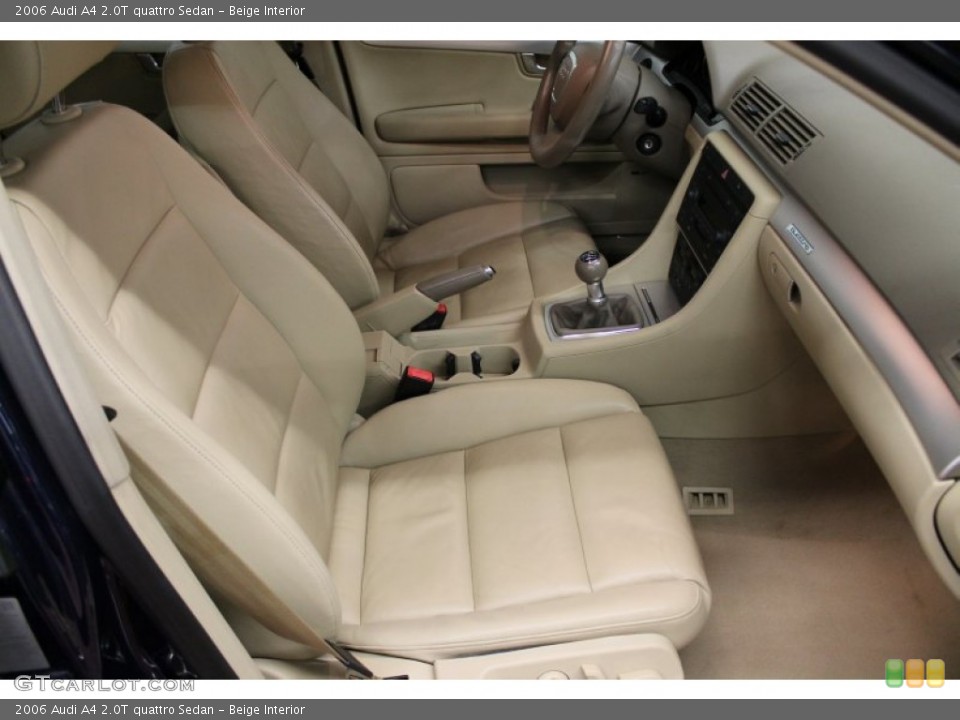 Beige Interior Front Seat for the 2006 Audi A4 2.0T quattro Sedan #78139616