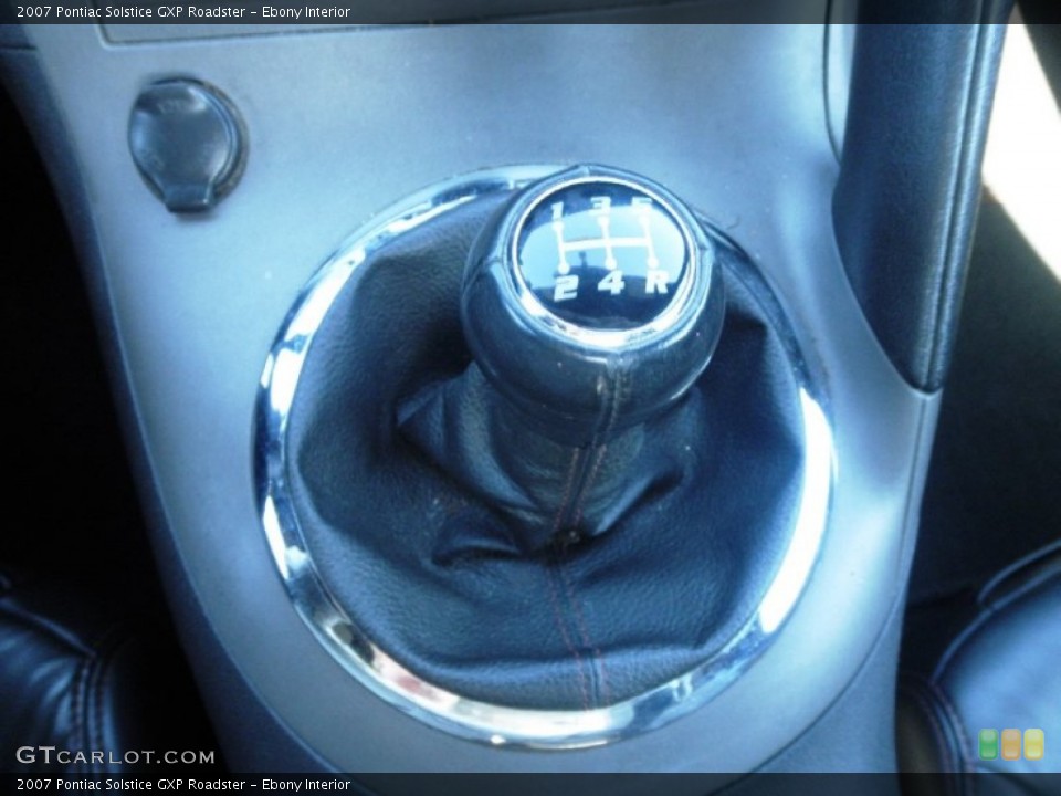 Ebony Interior Transmission for the 2007 Pontiac Solstice GXP Roadster #78140271