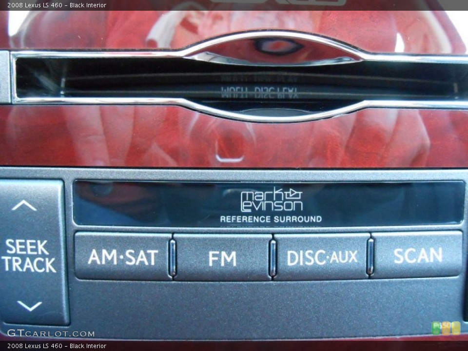 Black Interior Audio System for the 2008 Lexus LS 460 #78141414