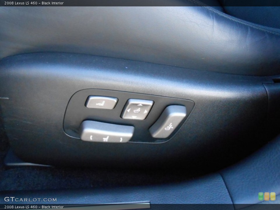 Black Interior Controls for the 2008 Lexus LS 460 #78141464