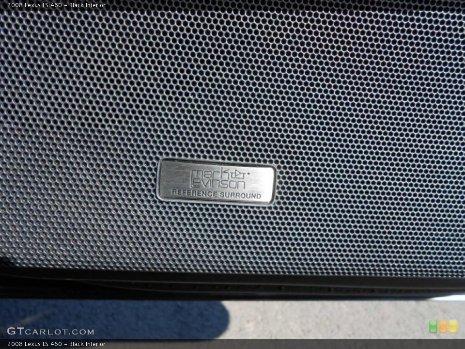 Black Interior Audio System for the 2008 Lexus LS 460 #78141682