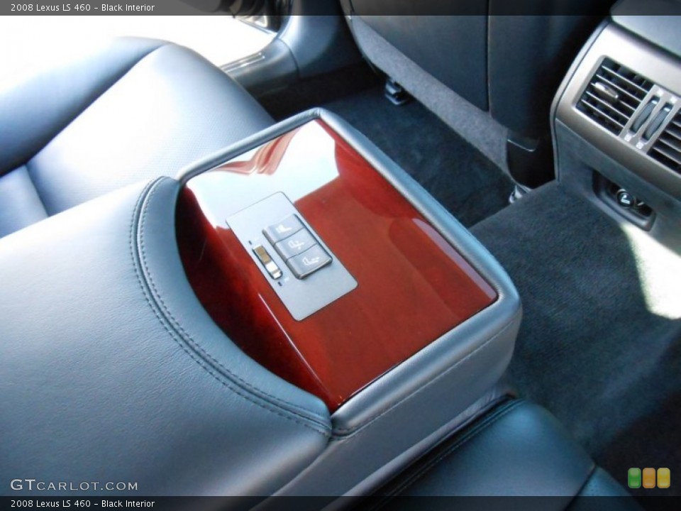 Black Interior Controls for the 2008 Lexus LS 460 #78141707