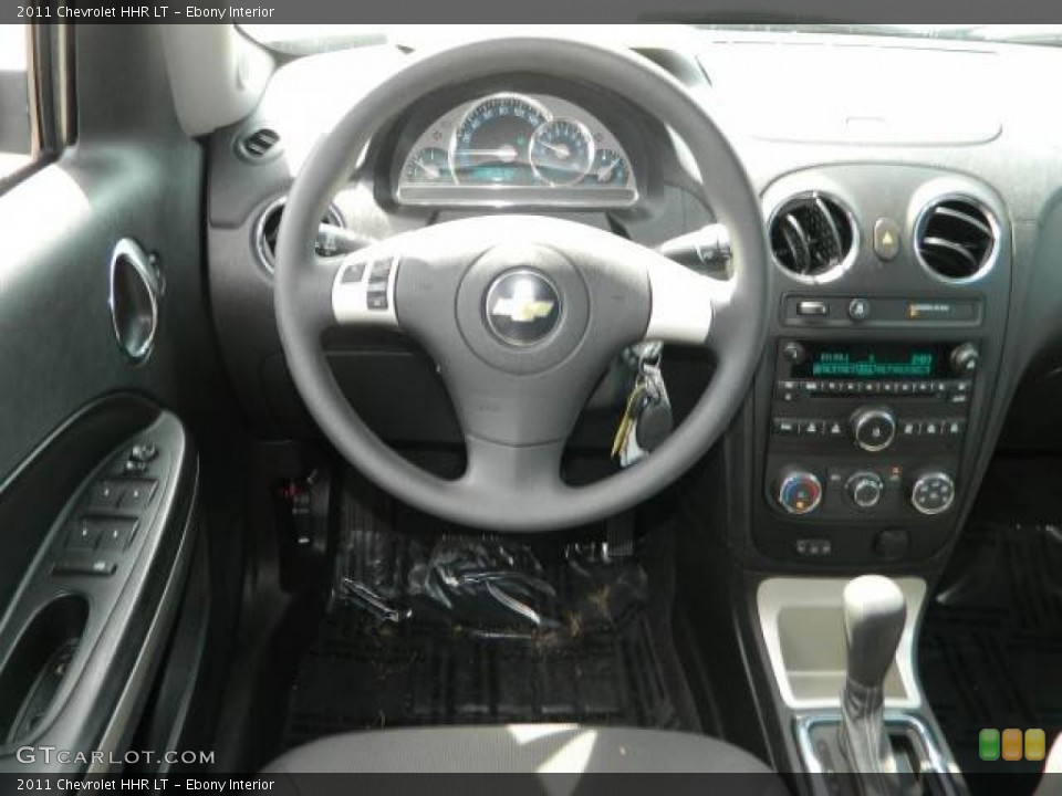 Ebony Interior Steering Wheel for the 2011 Chevrolet HHR LT #78142326