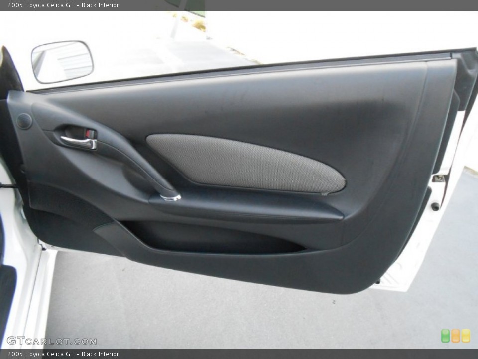 Black Interior Door Panel for the 2005 Toyota Celica GT #78143304