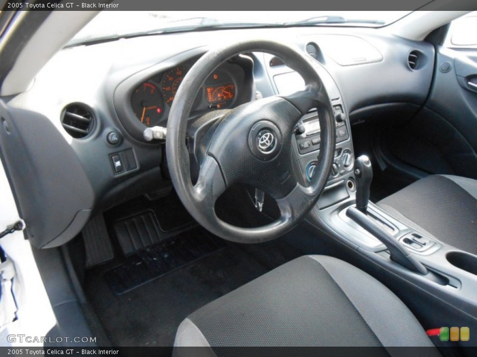 Black Interior Dashboard for the 2005 Toyota Celica GT #78143443