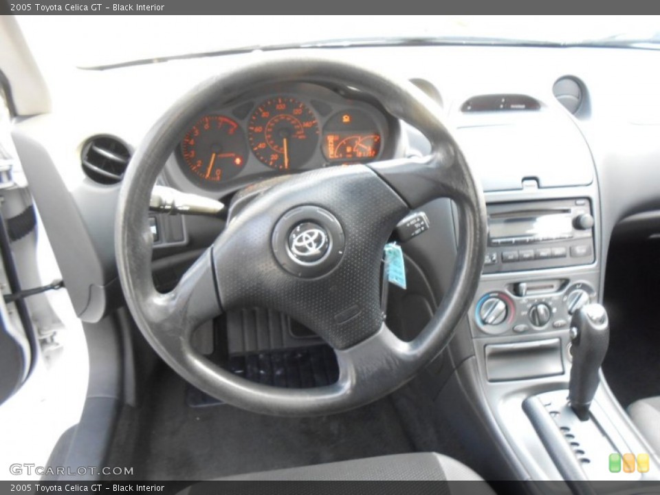 Black Interior Steering Wheel for the 2005 Toyota Celica GT #78143529