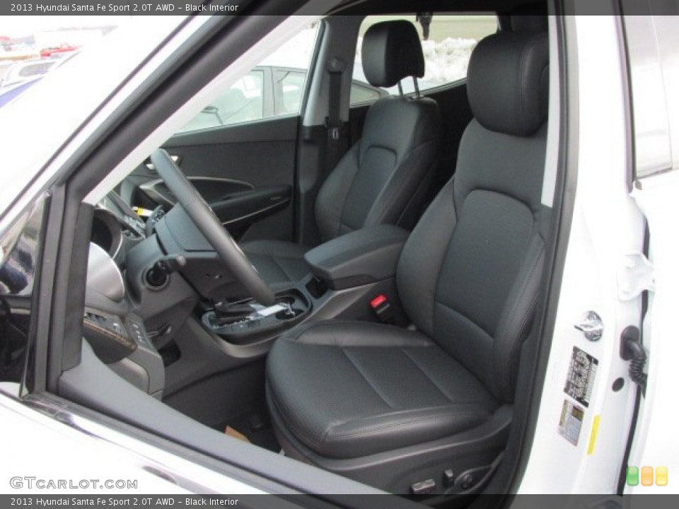 Black Interior Photo for the 2013 Hyundai Santa Fe Sport 2.0T AWD #78144923