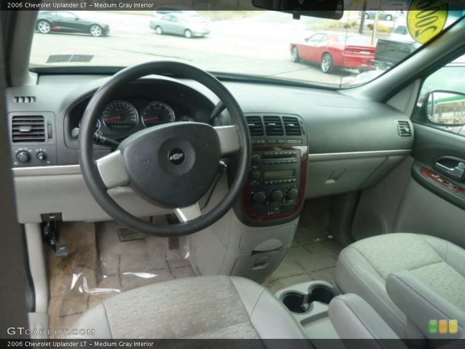 Medium Gray Interior Prime Interior for the 2006 Chevrolet Uplander LT #78145203