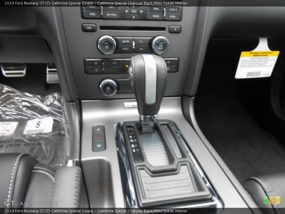 California Special Charcoal Black/Miko Suede Interior Transmission for the 2014 Ford Mustang GT/CS California Special Coupe #78145321
