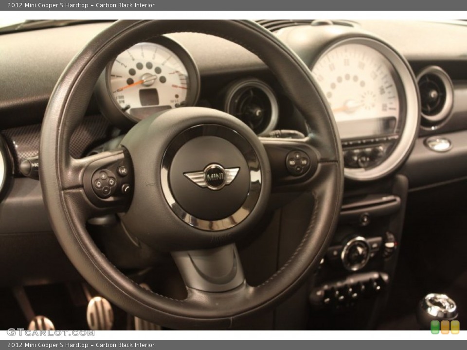 Carbon Black Interior Steering Wheel for the 2012 Mini Cooper S Hardtop #78146031