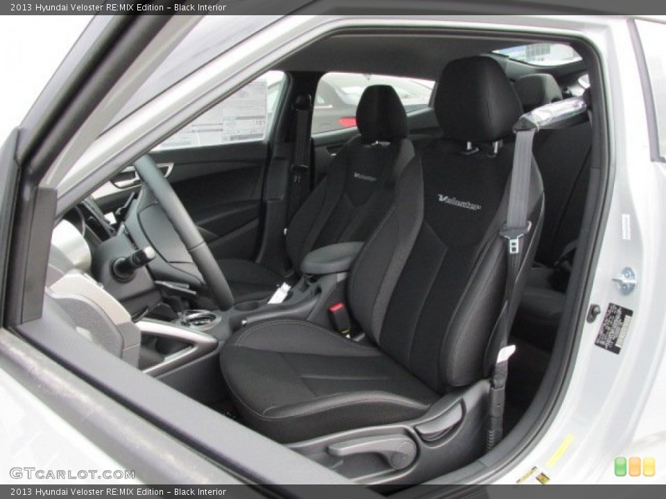 Black Interior Photo for the 2013 Hyundai Veloster RE:MIX Edition #78146073