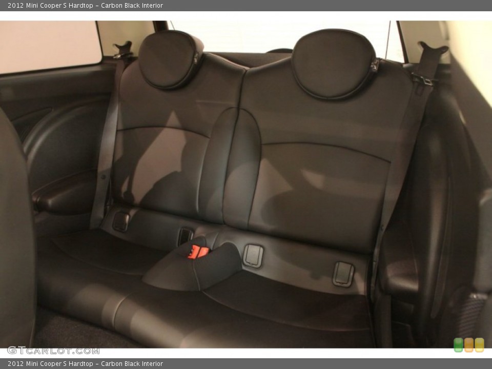 Carbon Black Interior Rear Seat for the 2012 Mini Cooper S Hardtop #78146187