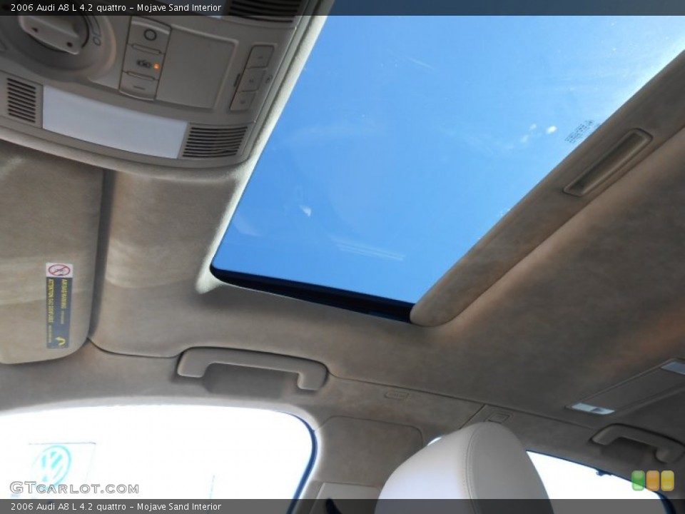 Mojave Sand Interior Sunroof for the 2006 Audi A8 L 4.2 quattro #78146382
