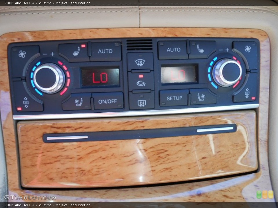 Mojave Sand Interior Controls for the 2006 Audi A8 L 4.2 quattro #78146478
