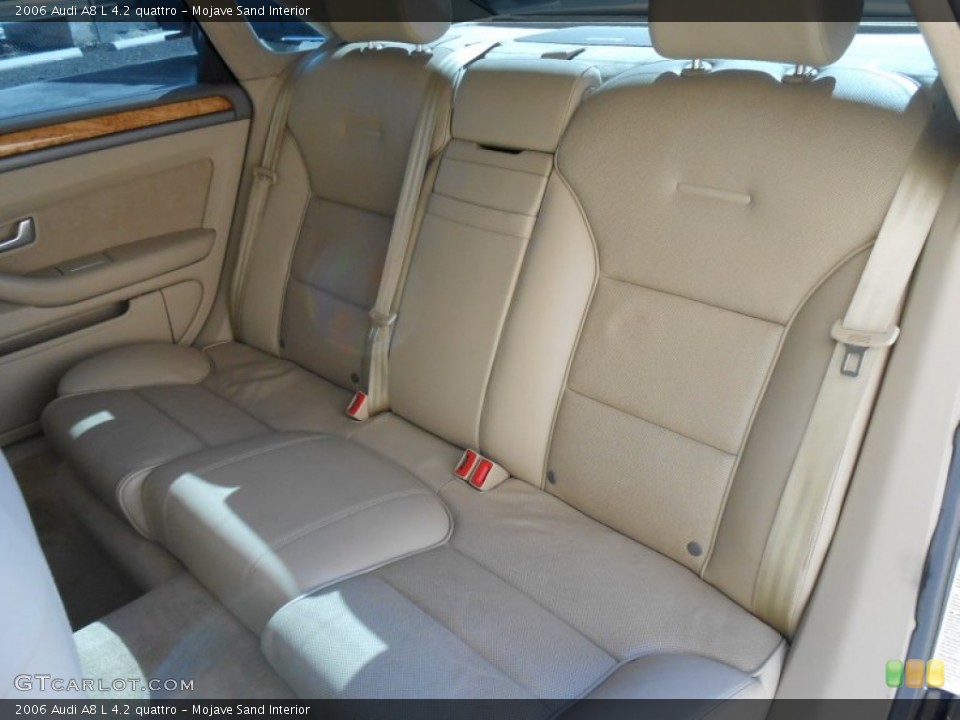Mojave Sand Interior Rear Seat for the 2006 Audi A8 L 4.2 quattro #78146644