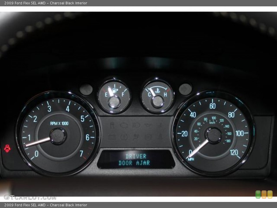 Charcoal Black Interior Gauges for the 2009 Ford Flex SEL AWD #78146694