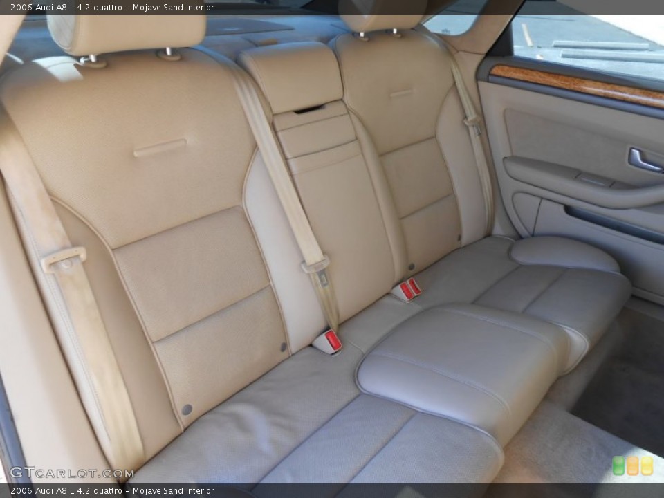 Mojave Sand Interior Rear Seat for the 2006 Audi A8 L 4.2 quattro #78146736