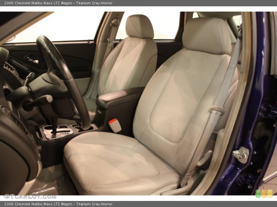 Titanium Gray Interior Front Seat for the 2006 Chevrolet Malibu Maxx LTZ Wagon #78148057