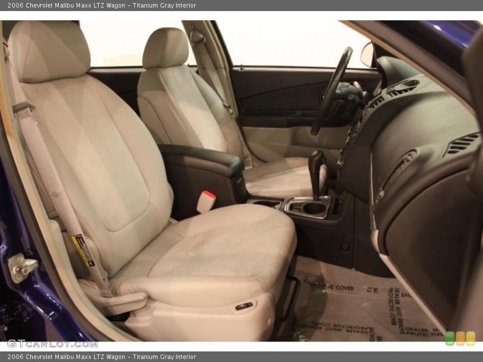 Titanium Gray Interior Front Seat for the 2006 Chevrolet Malibu Maxx LTZ Wagon #78148191