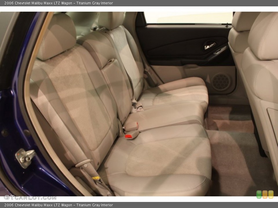 Titanium Gray Interior Rear Seat for the 2006 Chevrolet Malibu Maxx LTZ Wagon #78148212