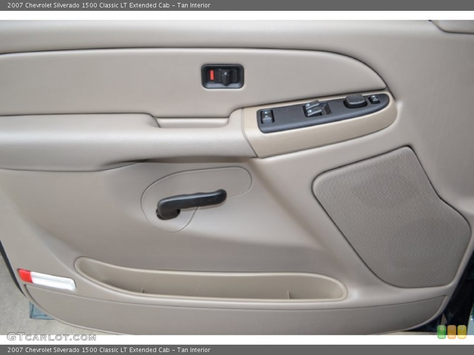 Tan Interior Door Panel for the 2007 Chevrolet Silverado 1500 Classic LT Extended Cab #78149025