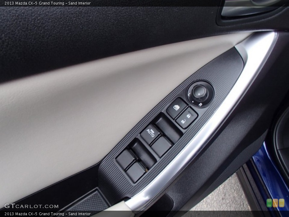 Sand Interior Controls for the 2013 Mazda CX-5 Grand Touring #78149157