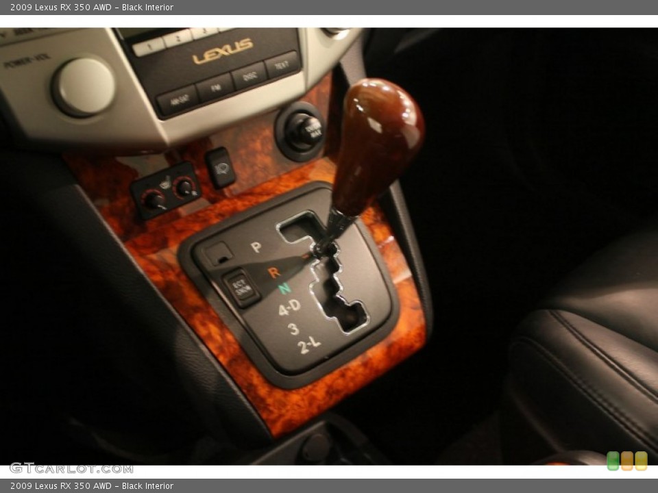 Black Interior Transmission for the 2009 Lexus RX 350 AWD #78149312