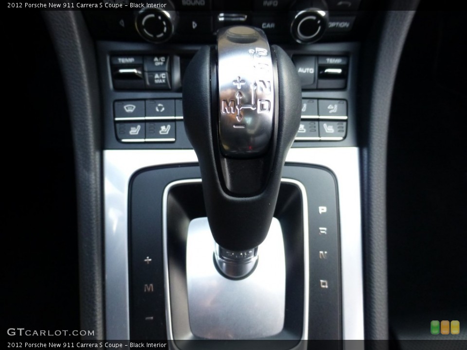 Black Interior Transmission for the 2012 Porsche New 911 Carrera S Coupe #78149535